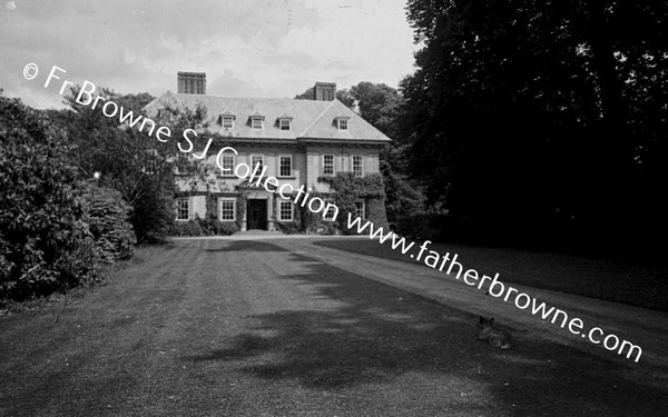 BEAULIEU  WEST FRONT FROM AVENUE